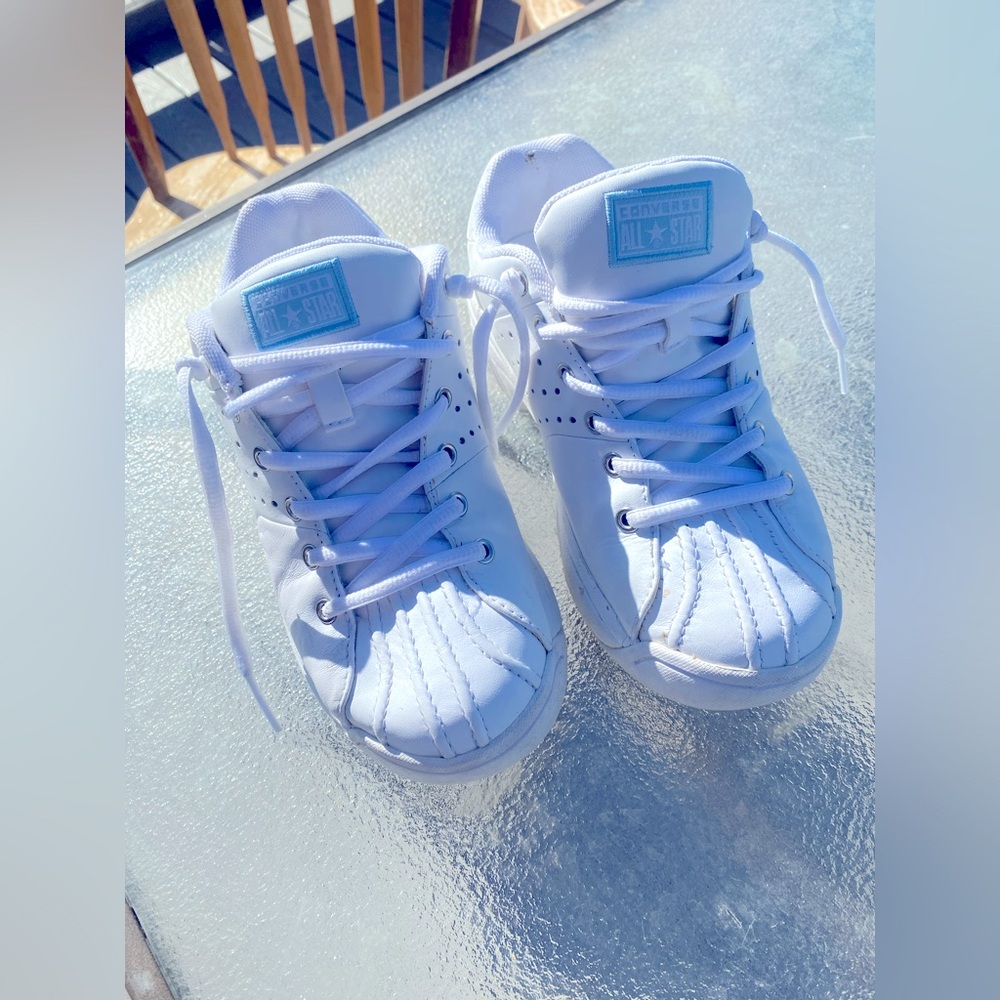 Vintage Old White Converse, Slightly worn